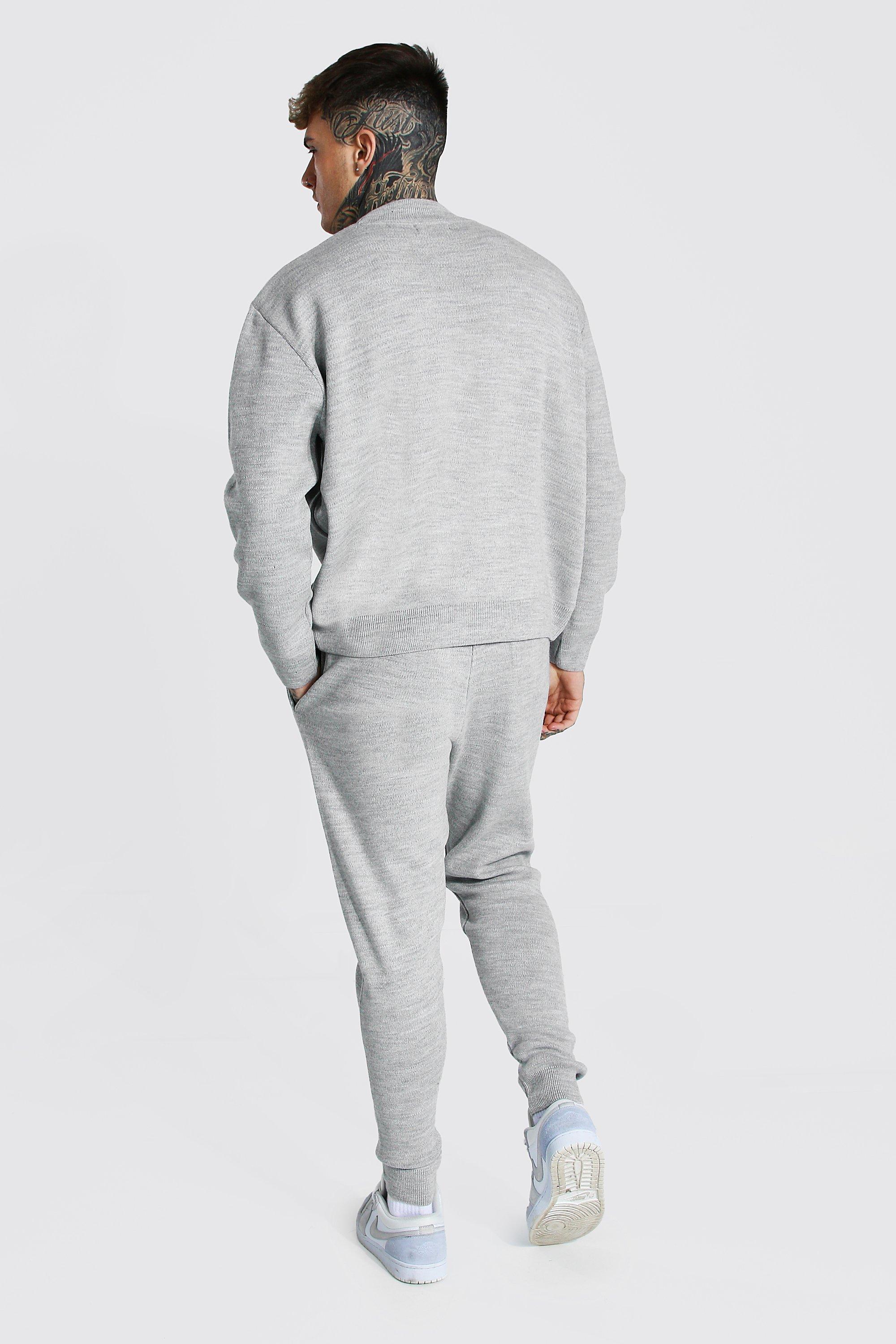Mens jumper best sale and joggers set